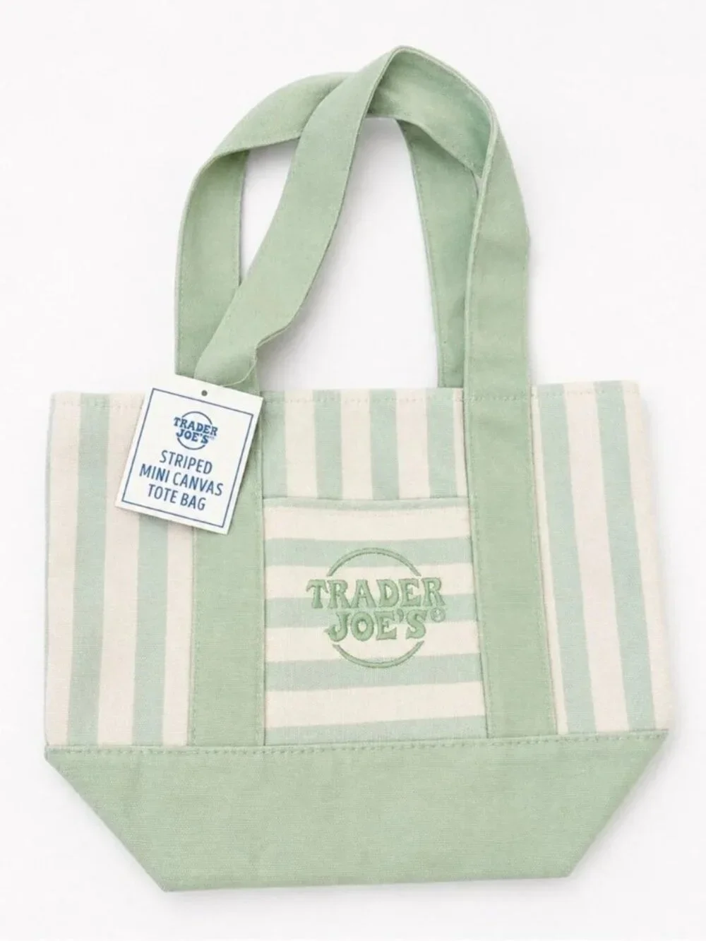 Trader Joe's Mini Canvas Tote Bag – Limited Edition – [Color] – New